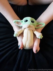 Is there anything cuter than grogu how about grogu my feet you decide