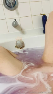 Nothing like a relaxing bath to destress from a busy work week part 3