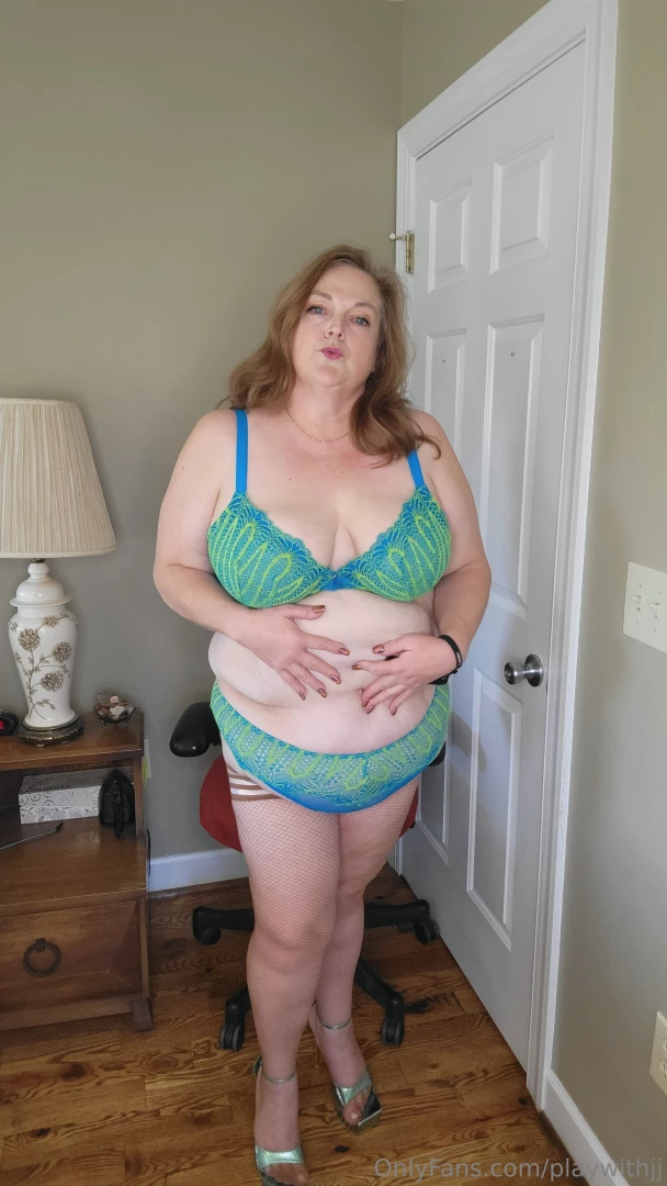 playwithjj - I love this bra and thong panty set part 2 