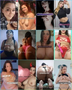 6 candyryder itsdiamondskye haleymistery666 mysterywom braleiralov