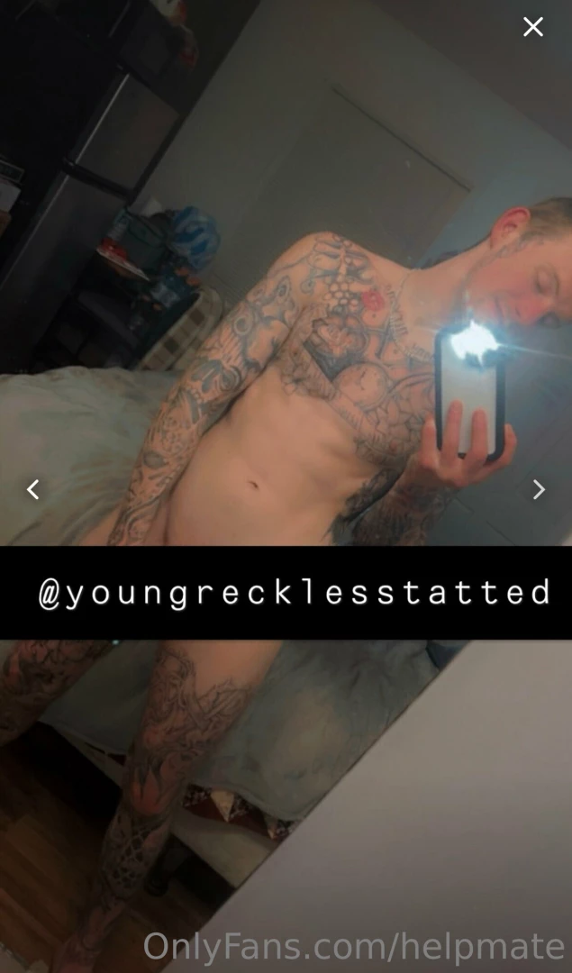 Ad free youngrecklesstatted youngrecklesstatted new to onlyfans sexy 