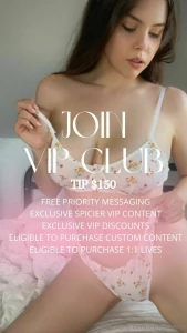 Are you ready to take the next step with me join my vip club to gain