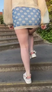 More of my short skirt what would u do if ya saw me in public
