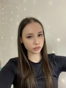 Seductive enigmatic beauty emilia_sweet1 with natural breasts and a part 86