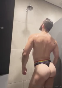 I love taking shower on these gym showers they are not really covered