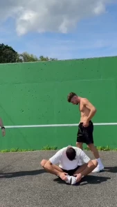 Une s ance de sport en plein air qui est partie en couille avec mon