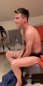 Callum being silly called him fridged haha