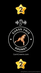 Here is the answer to guess that cami creams sound challenge 2 me