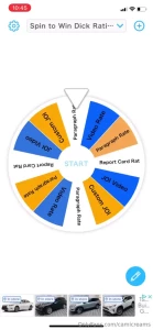 Congrats u445699175 for winning a video rate with cami creams spin to