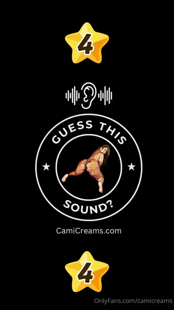 I know the last guess that cami creams sound challenge was a bit tough 