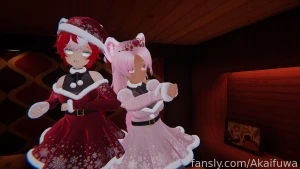 Merry christmas floofs redbows and i got into the festive spirit and part 10