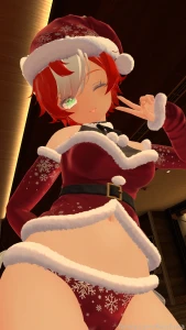 Merry christmas floofs redbows and i got into the festive spirit and part 4