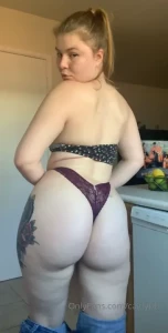 After school booty tease