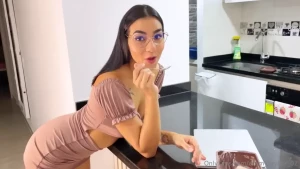 Te gusta el postre despu s de cenar mira en primer plano como me