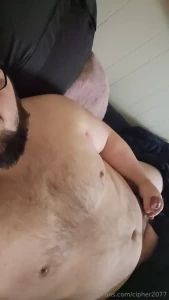 Ya you like seeing me cum on my chest don t you now come clean it up