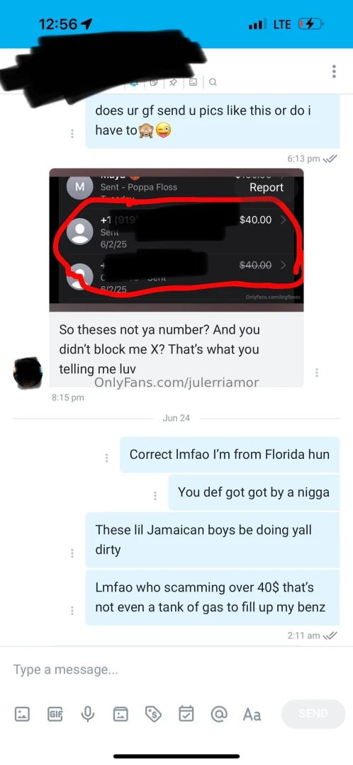 I ve never scammed not one person this is ridiculous i hate when part 4 