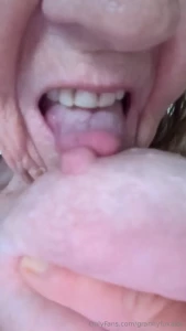 Self sucking titties