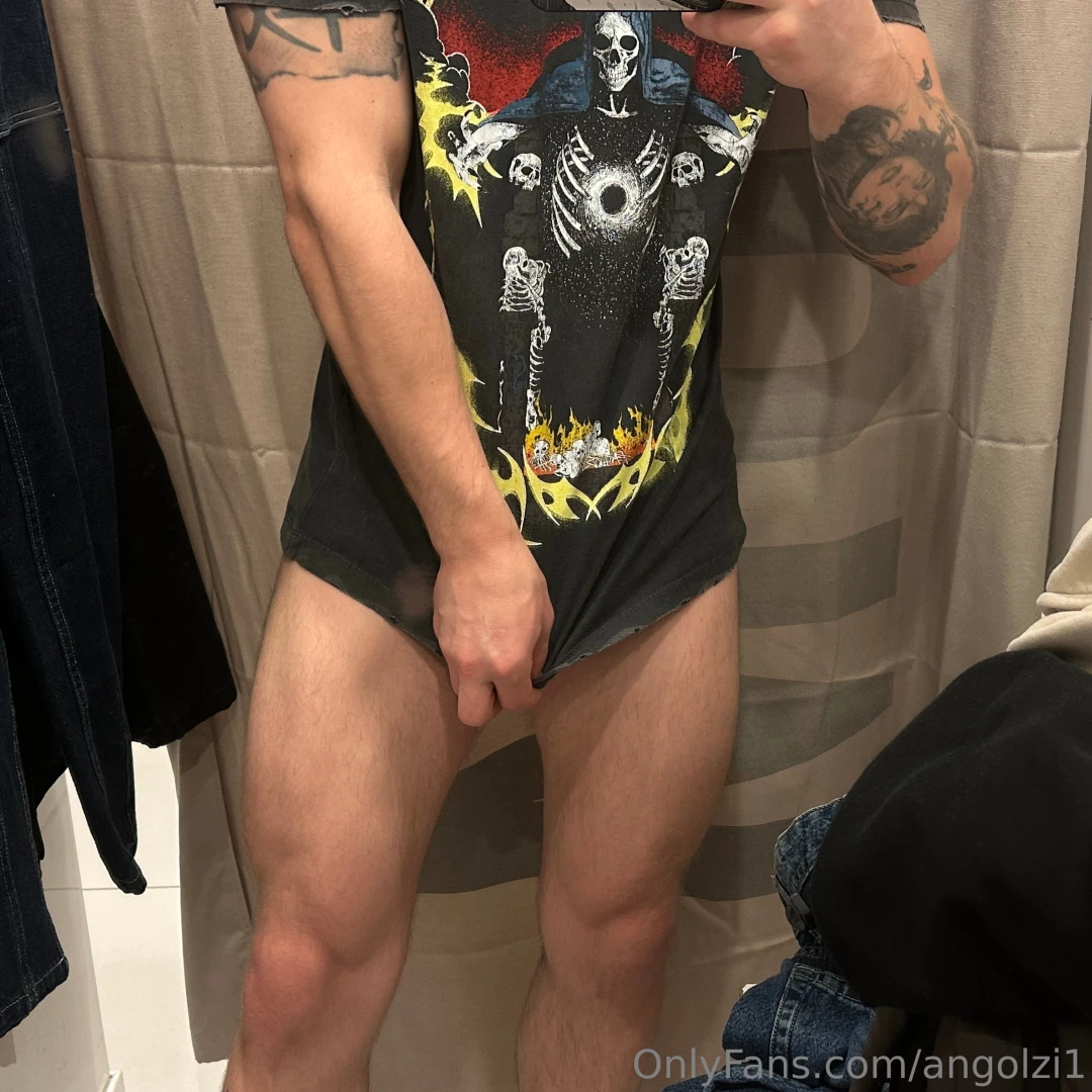 Checking my feet in the locker room part 1 