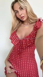 It s cute on me right i bet you d really love to watch me take it off