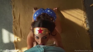 Wonder woman likes it hard 34 minutes 15 after a lot of positive