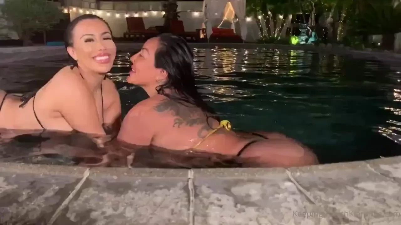 Late night swim with playboy playmate bbblove419 just 2 horny and wet 