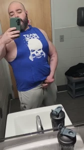 I got way too turned on at the gym today had to go home and let out