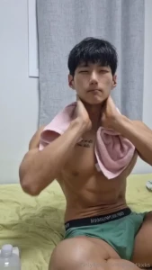 This is a very innocent skin care vlog haha i washed it first i have a