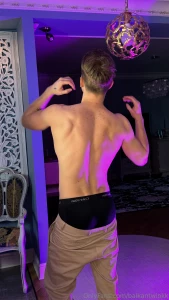Sweetie can you take my black boxers off with your mouth please also