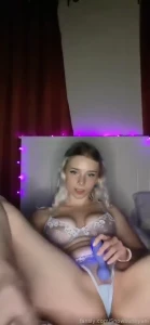 I love getting all dressed up to pleasure myself