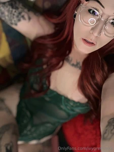 Tatted poison ivy or christmasy either way wacky chair wednesday lol