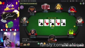 Straight vs full house first poker night and first bad beat mianiqab