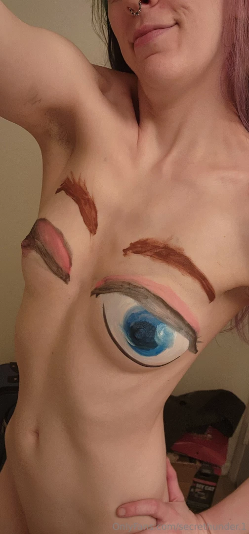 Found my body paint had some fun xd part 2 