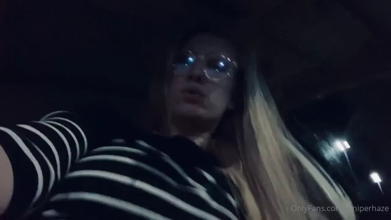 Fucking in the car in the mall parking lot 