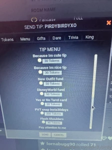 What do you think is the most outrageous thing added to the tip menu part 2