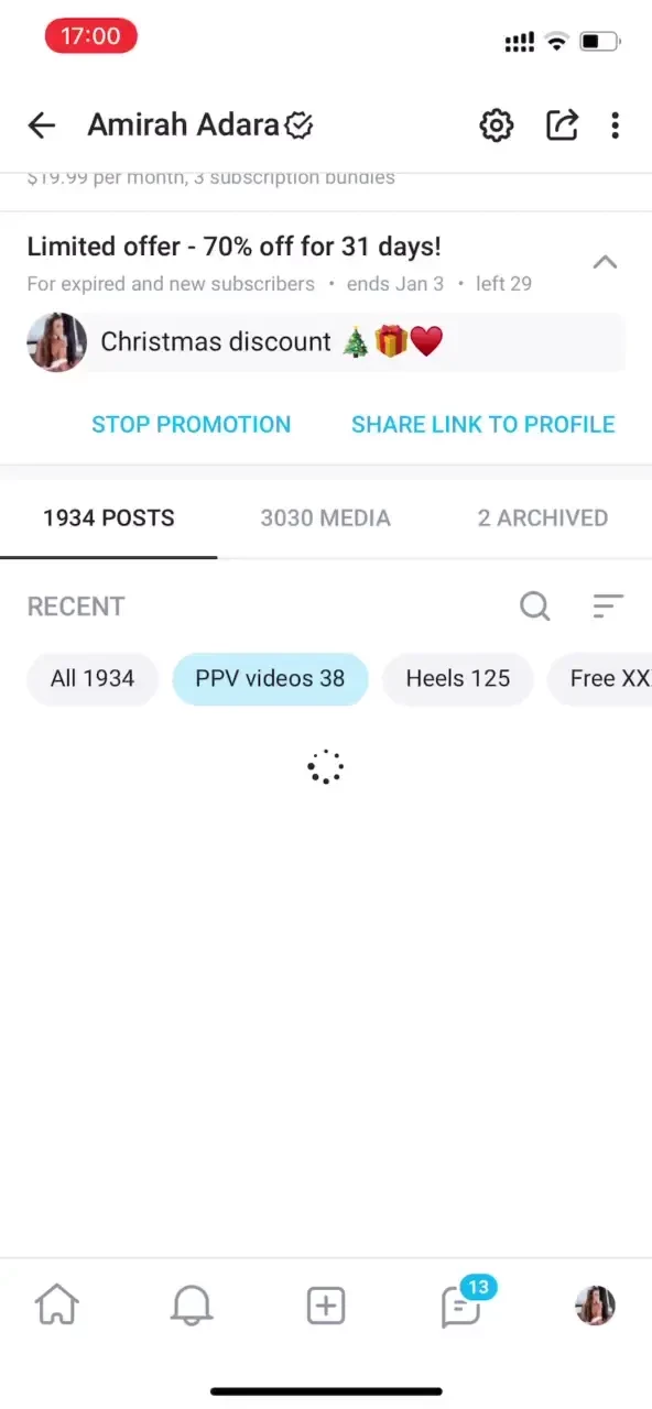 If you go to my profile page there are my ppv videos in the label tell 