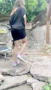 Paparazzi garden public secret ass pussy playful