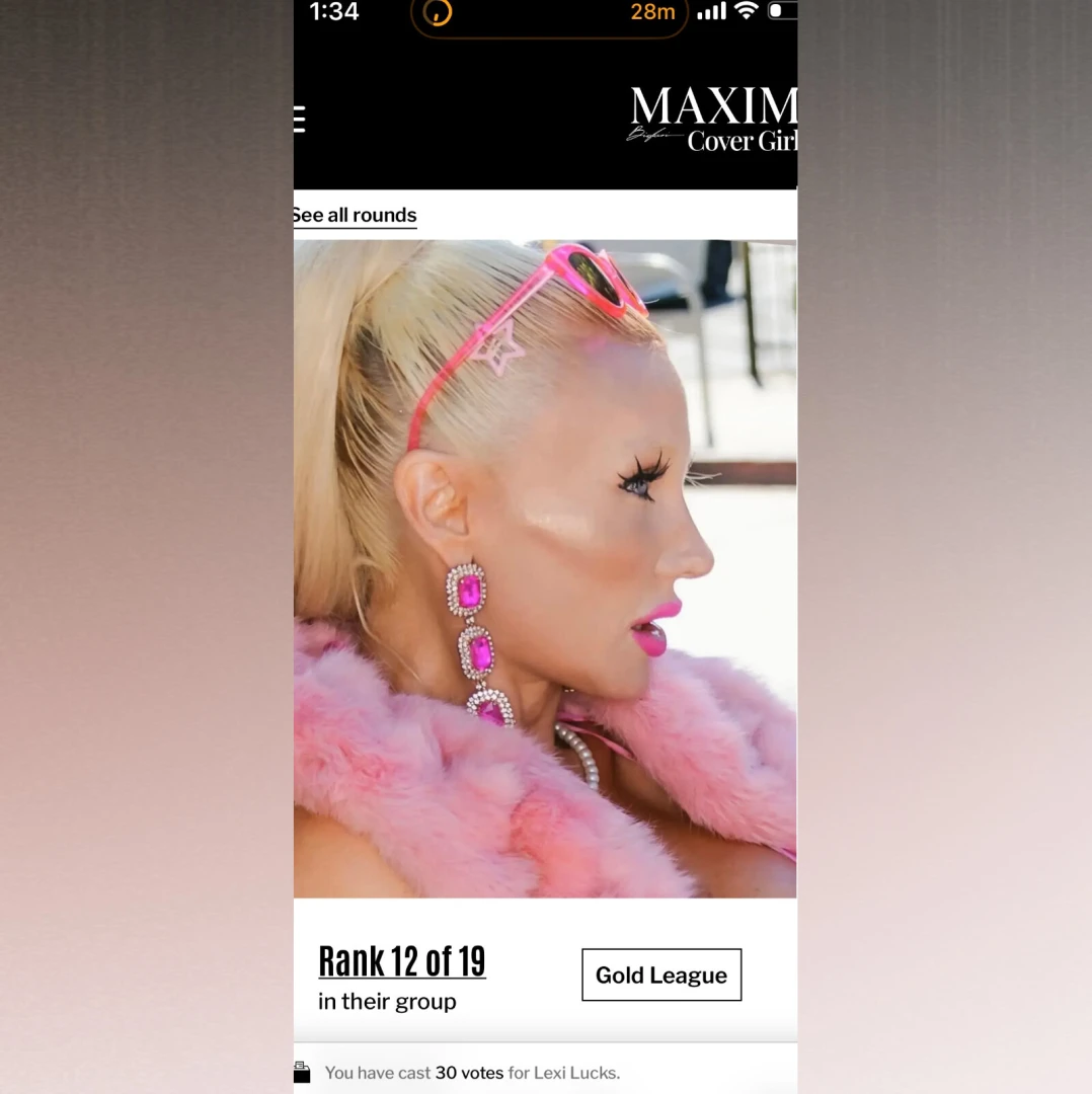 Votes are double right now we re almost winners https vip covergirl 