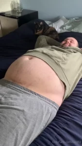 I love it when he wears this hoodie