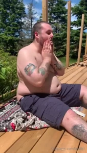 I hope he doesn t melt into a pool of butter