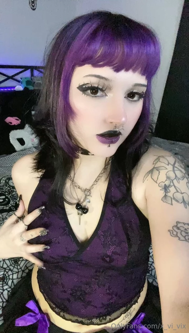 Is purple my color vids of me teasing myself through my panties i 