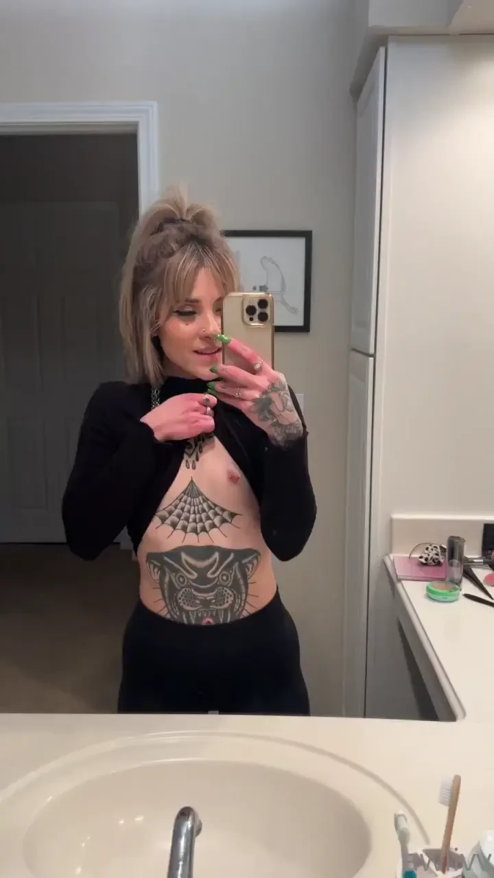 Went to a holiday party last night and came home feelin a lil frisky 