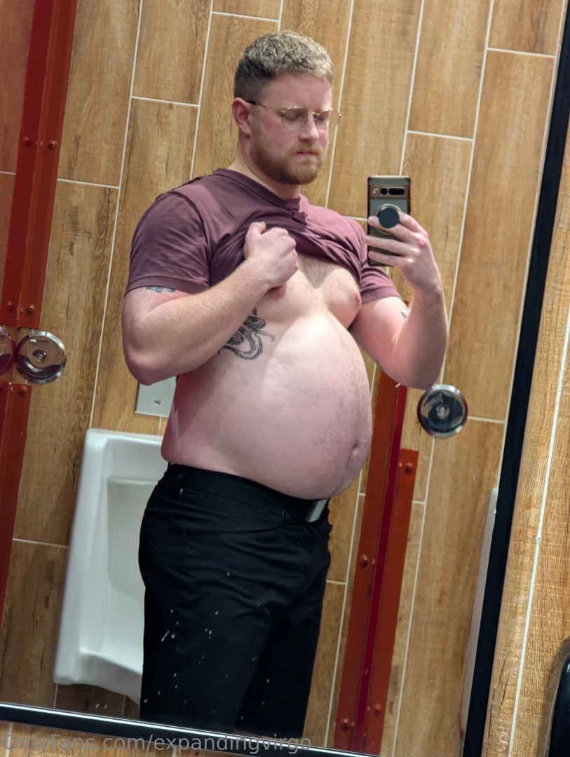 Buffet bloat got home from the gym first 2 photos and decided to treat part 8 