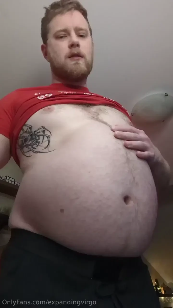 X-mas bloat - low angle request for low angle and belly button play 