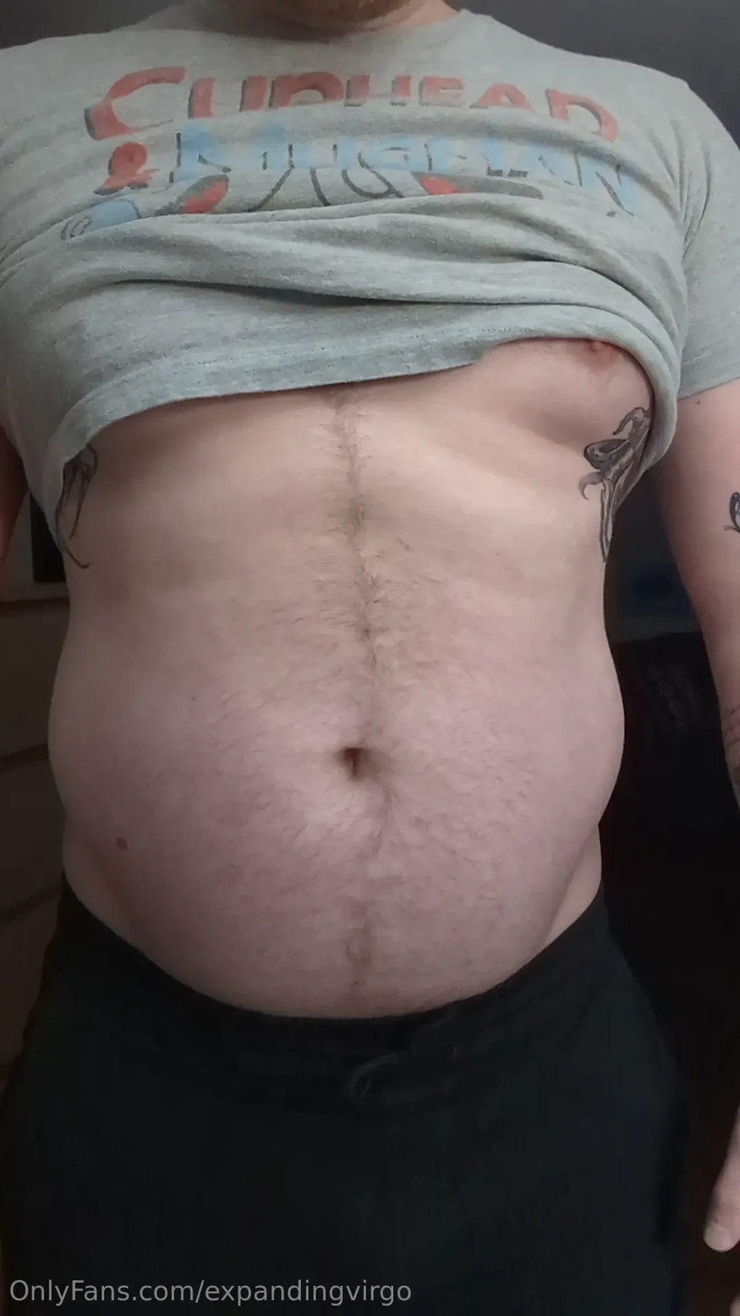 Milk chug belly button play finishing off a total of 4 75 liters 