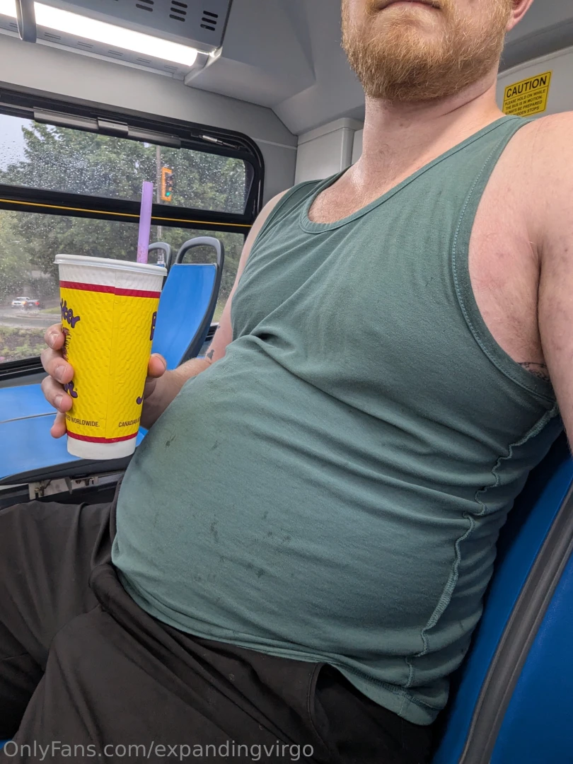 Misc photos from work gym today bonus video - belly bouncing on the part 8 