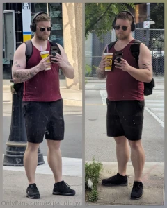 Bloated in tight clothes see photos 1-3 had a big lunch at work today part 2