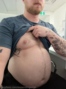 Bloated after lunch chicken soup with a large turkey club some part 1