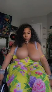 Just having fun swinging around my big tits do you enjoy the wc