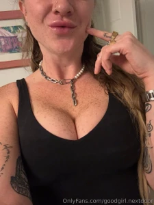 Getting ready to head to dinner i m the dessert hehe xoxo part 1