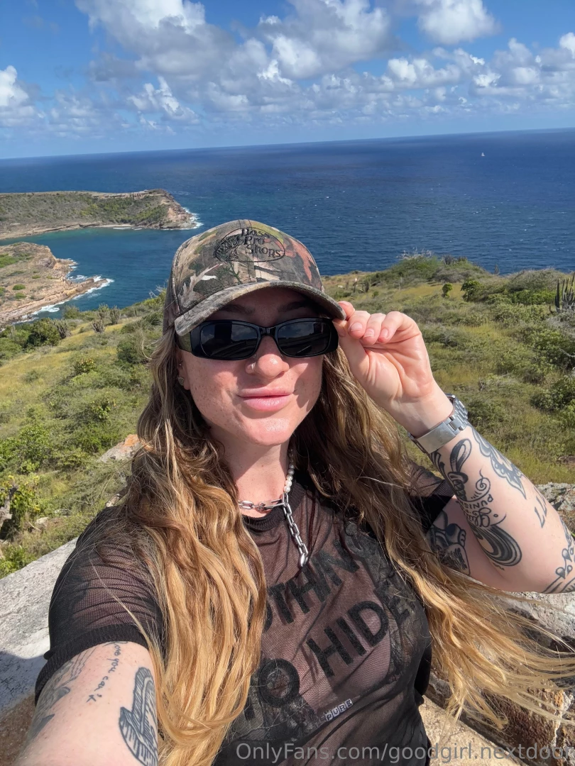 Not a sexy shot but a look it s beautiful here and i m having fun one 
